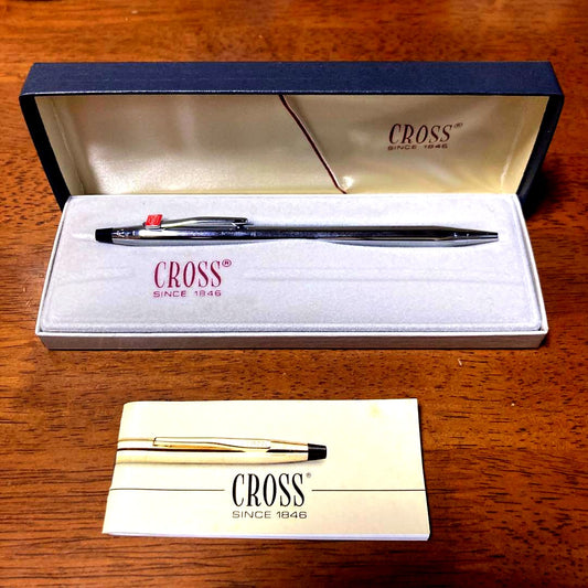 Coca-Cola CROSS ballpoint pen in sleek design with brand logo, shown in close-up on a white background