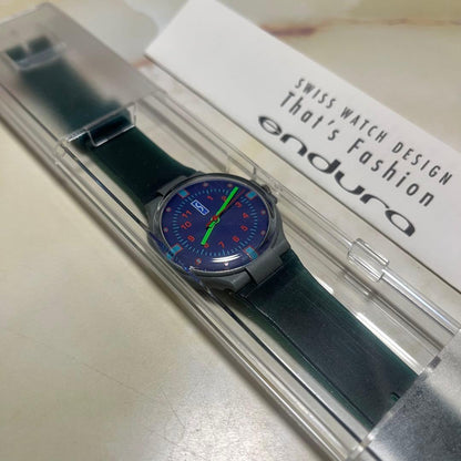 swatch Endura 1990s Green Quartz Men's — Japanese