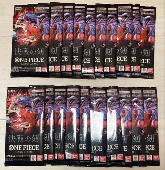 One Piece One Piece Card Game: Kessen no Toki Pack — Japanese