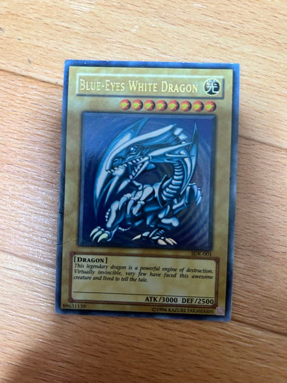 Yu-Gi-Oh Blue-Eyes White Dragon — SDK-001 — Japanese
