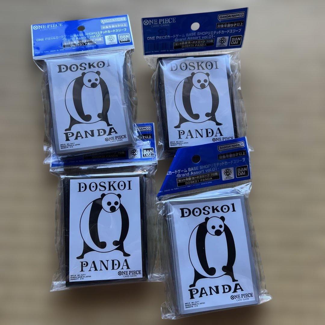 One Piece One Piece Doskoi Panda 4 Pack Pack — Japanese