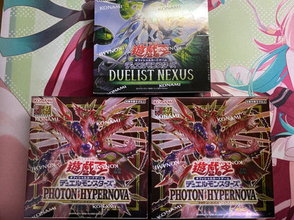 Yu-Gi-Oh Unopened Yu-Gi-Oh! 3BOX Bundle with Shrink Wrap Box — Japanese