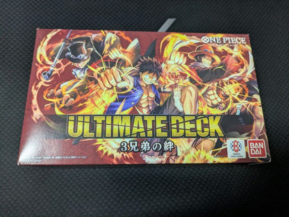 One Piece One Piece Card - Bonds of the Three Brothers Box — Japanese