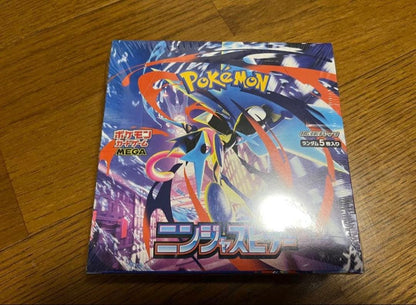 Pokemon Ninja Spinner Pokémon Card Box — Japanese