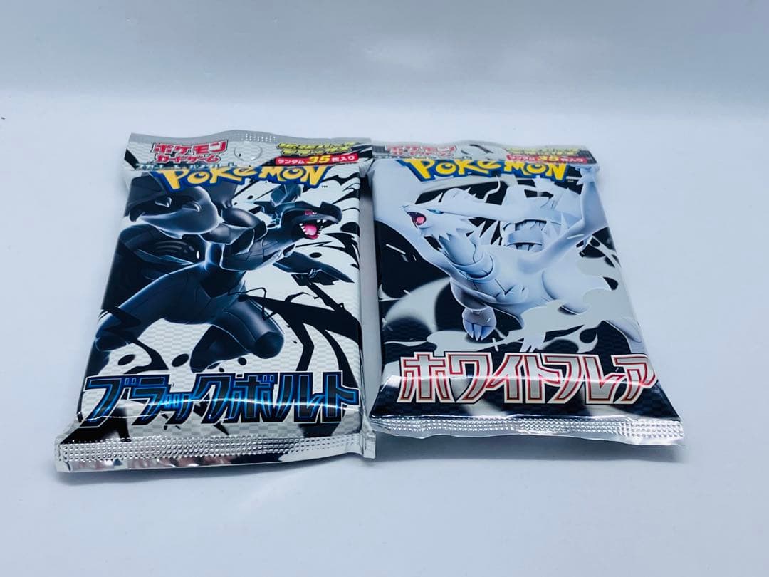 Pokemon Unopened White Flare, Black Bolt Deluxe Pack x1 each Pack — Japanese
