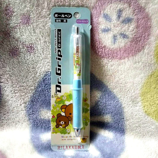 Pilot Doctor Grip G-Spec Rilakkuma ballpoint pen with Heisei Retro 2016 design, new unopened