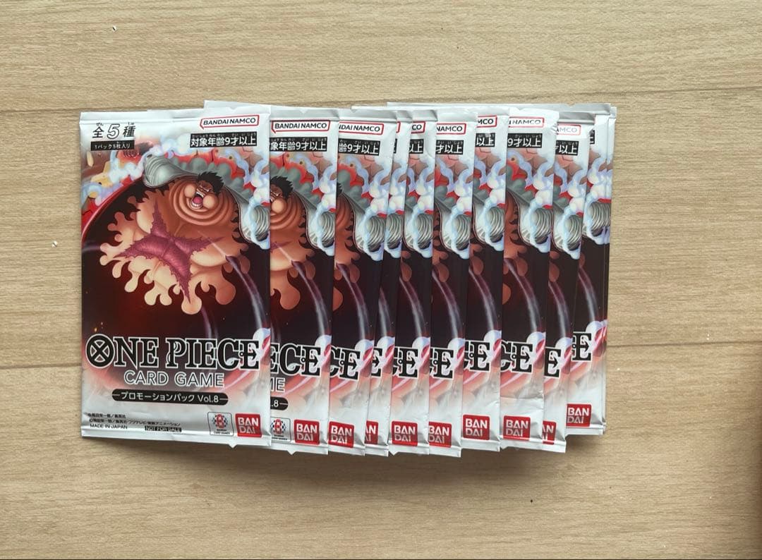 One Piece One Piece Card Promotion Pack Vol.8 11 Packs Pack — Japanese