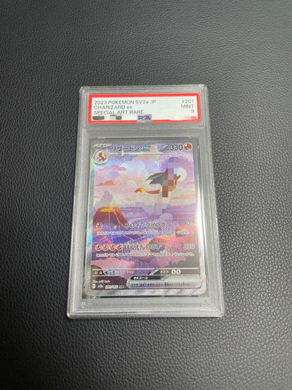 PSA 201 Pokemon Charizard ex — 201/165 — Japanese