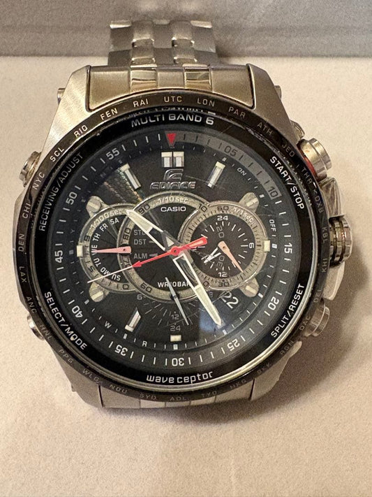 CASIO EDIFICE EQB-1100 Series Solar Men's Watch — Japanese