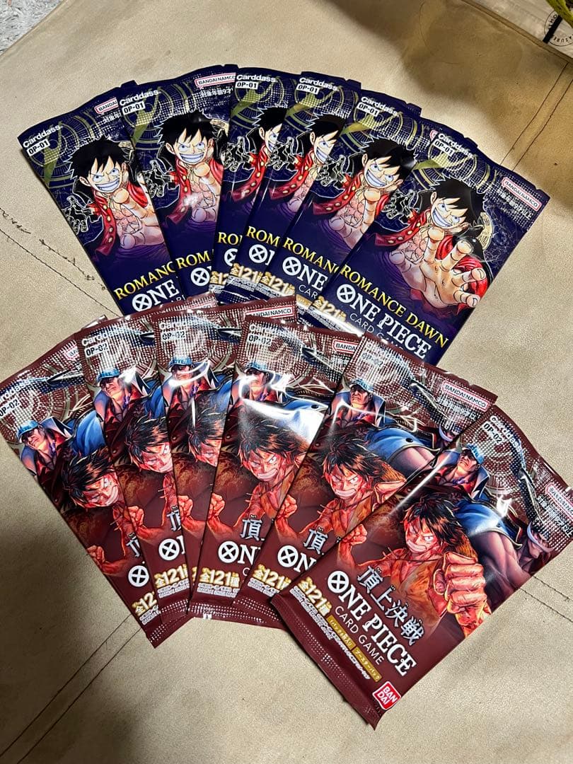 One Piece One Piece Card Game ROMANCE DAWN Top Obstacle Battle 12 Packs Pack — Japanese