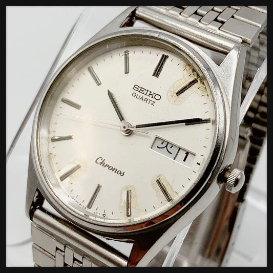 SEIKO クロノス80s Quartz Men's Watch — Japanese
