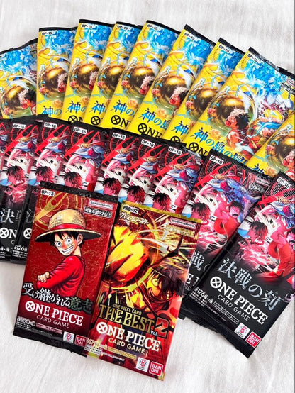One Piece Unopened One Piece Card Pack Barrels 22 Pack Set The Inherited Will The Moment o Pack — Japanese