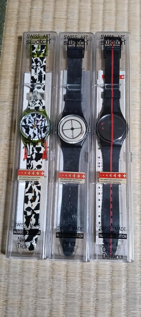 swatch Swiss Art 3-pack Men's — Japanese