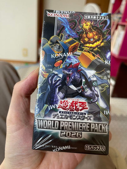 Yu-Gi-Oh Yu-Gi-Oh! World Premiere Pack 2026 Box Pack — Japanese