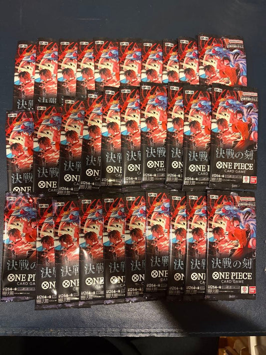 One Piece One Piece Card Game - Decisive Battle OP-06 Unopened Pack 30 Packs Pack — OP-06 — Japanese