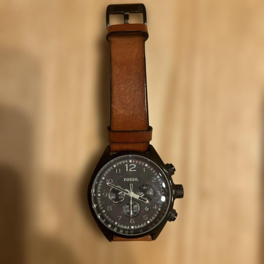 FOSSIL Chronograph SBTR009 Quartz Men's Watch — Japanese