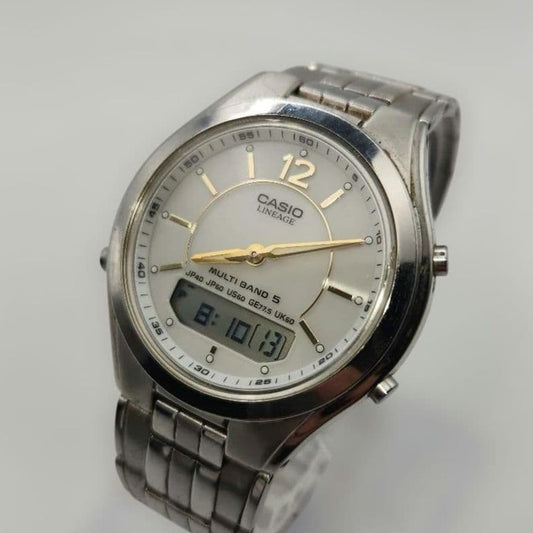 CASIO Lindeage W753 Solar Men's Watch — Japanese