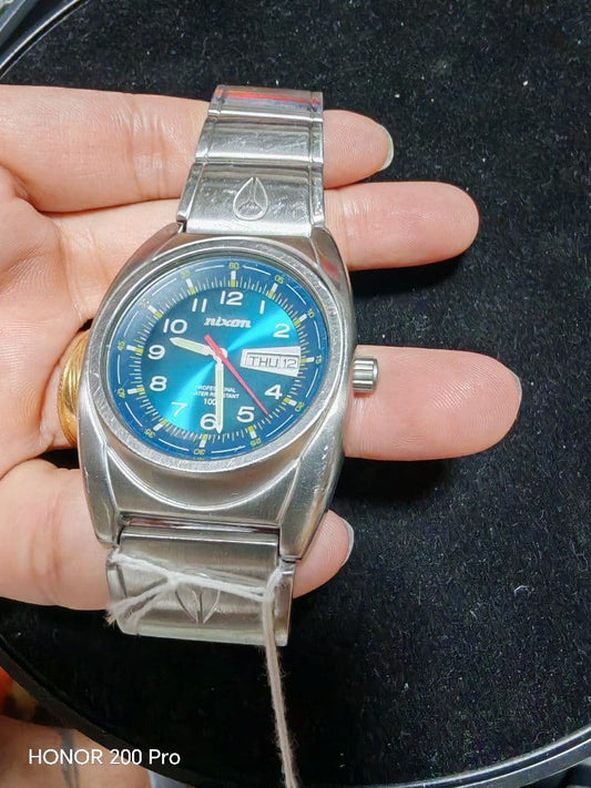 NIXON Hand-Winding Steel Manual Men's Watch — Japanese