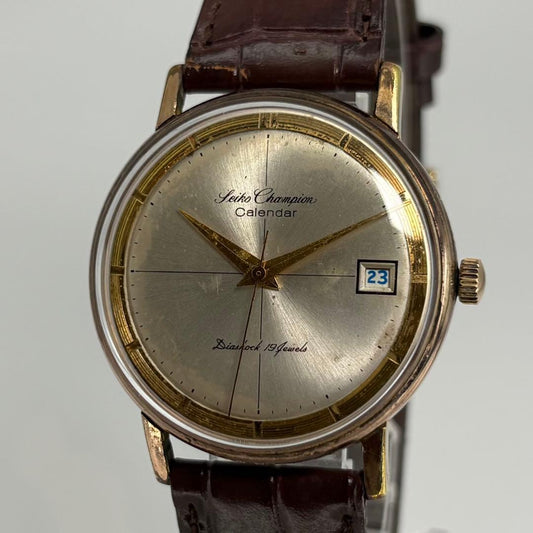 SEIKO Champion 1960s Manual Men's Watch — Japanese