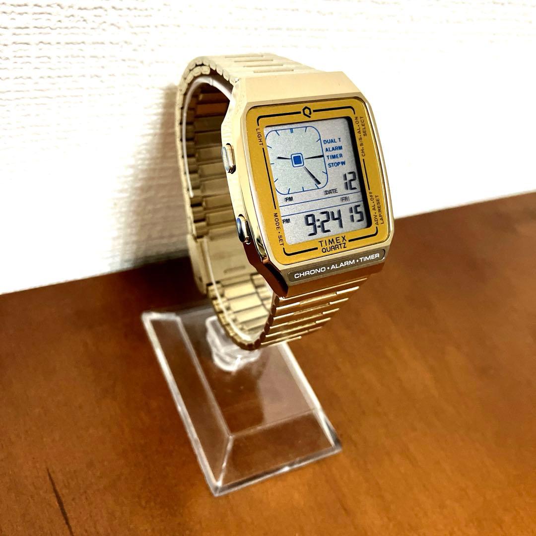 TIMEX Q Digital Men's Watch — Japanese