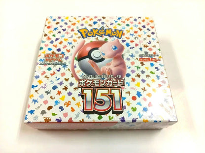 Pokemon Pokémon Card Game 151 Box Shrink Wrapped Unopened Box — Japanese