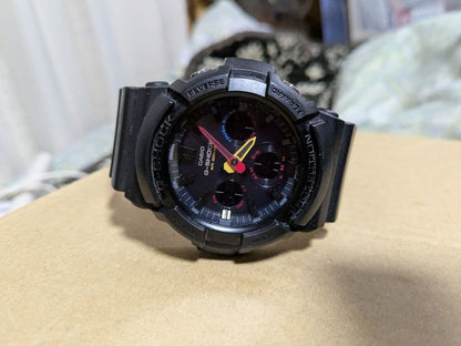 CASIO G-SHOCK TOKYO NEON Solar Men's Watch — Japanese