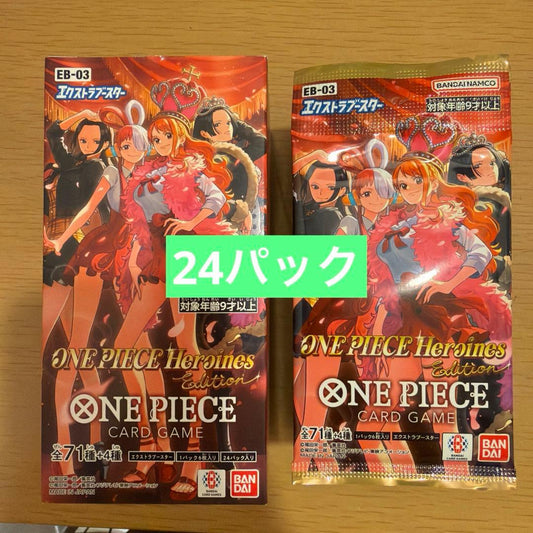 One Piece One Piece Card Extra Booster 24 Pack Boxed Pack — Japanese