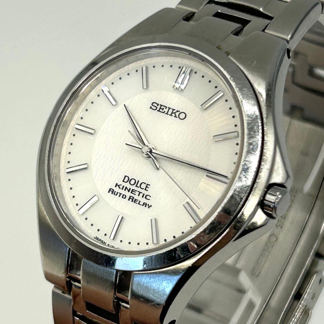 SEIKO ドルチェ キネティック オートリレー Kinetic Men's Watch — Japanese