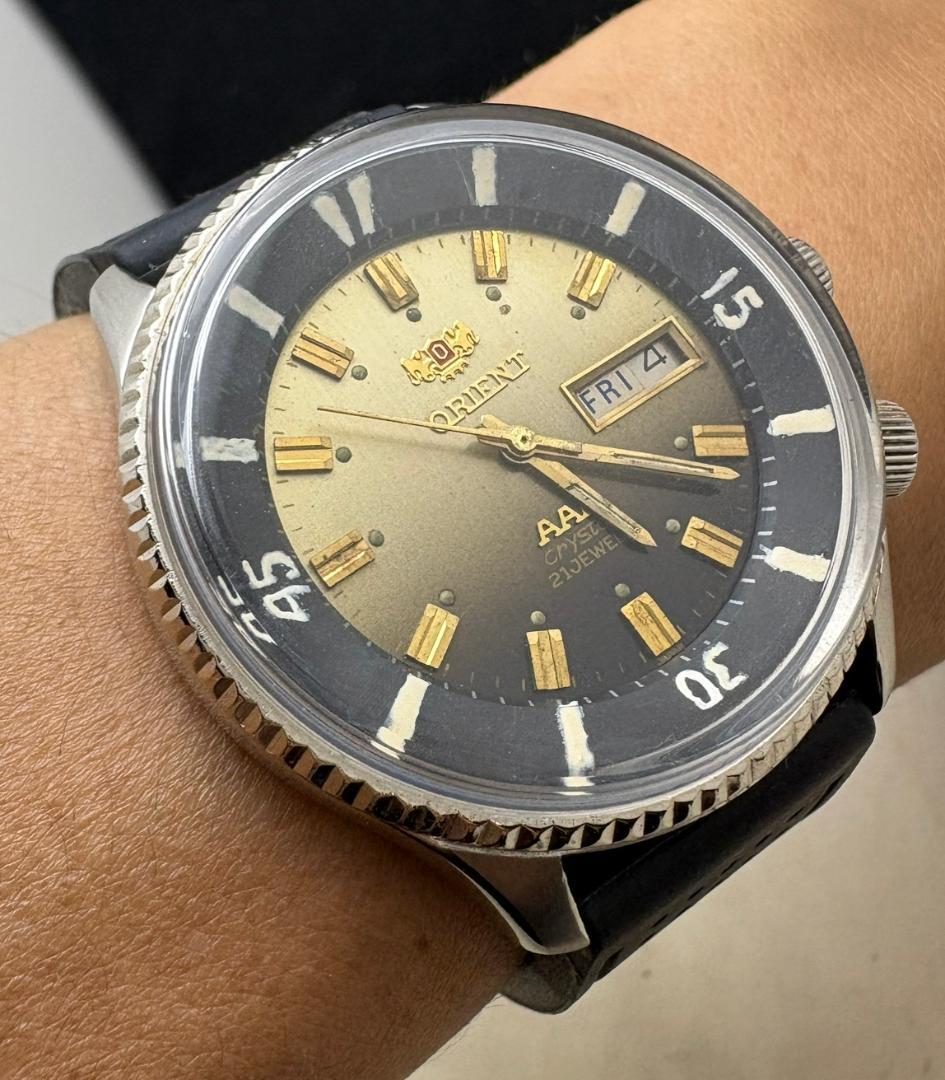 ORIENT 326/70s Diver AAA Three Ace Automatic Men's Watch — Japanese