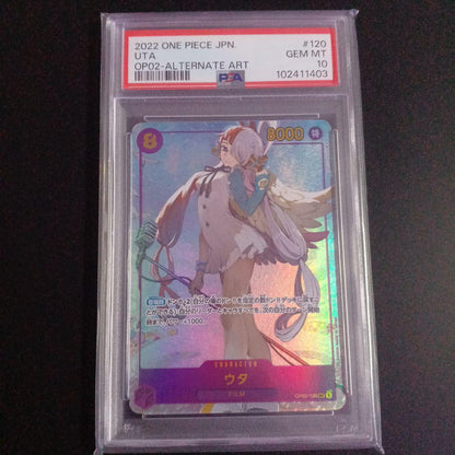 PSA 10 One Piece One Piece Card Game — OP02-120 — Japanese