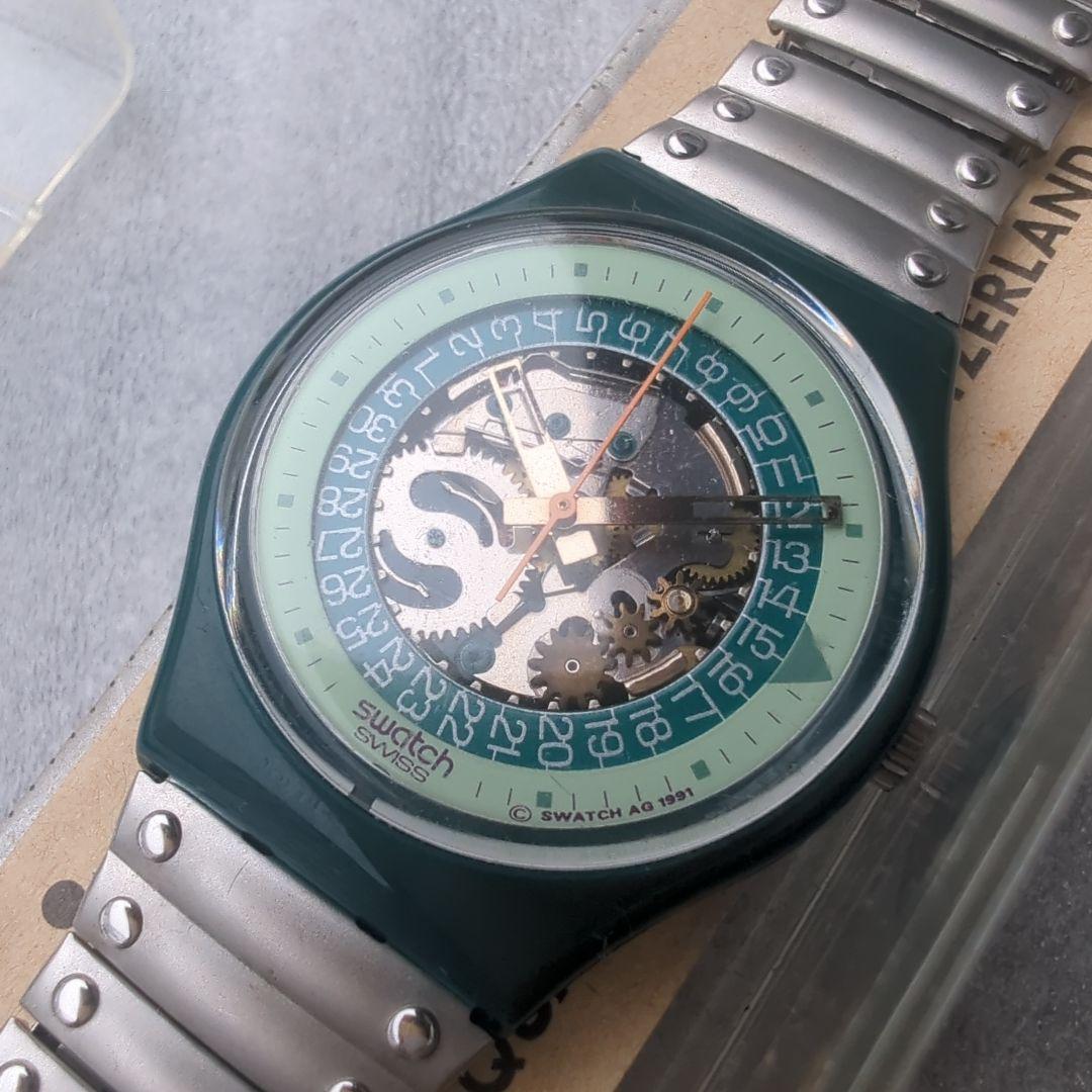 swatch GG404 Quartz Men's — Japanese