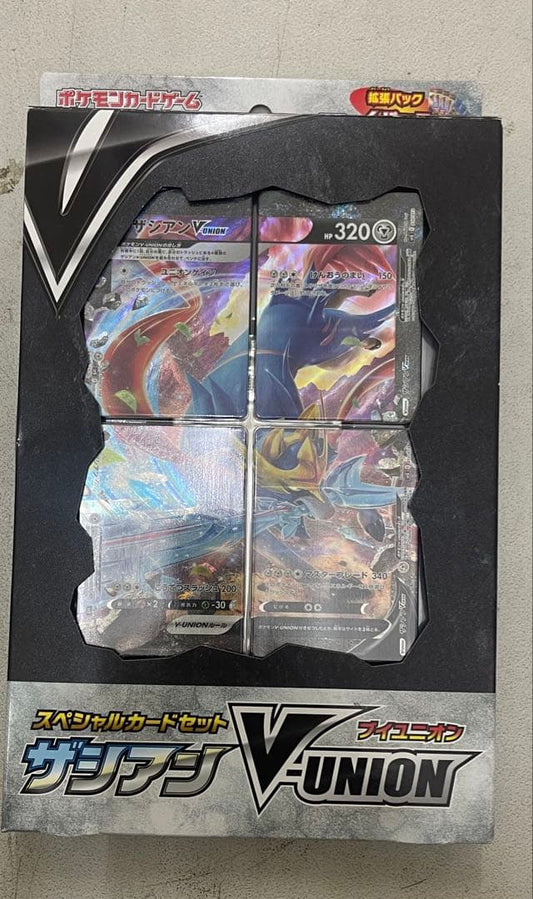 Pokemon Zacian Box — S Special Card Set Zacian V-UNION — Japanese