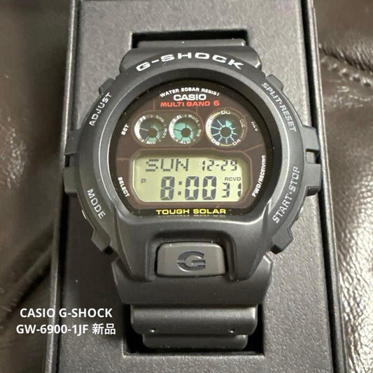 CASIO GW-6900-1JF Solar Men's Watch — Japanese