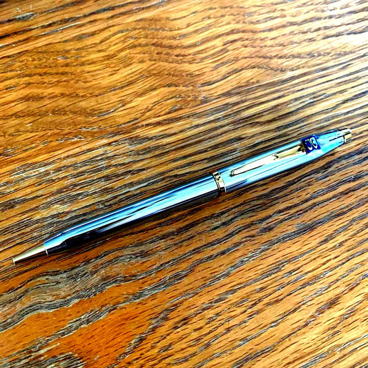 Cross Ballpoint Pen Classic 2 with metal body and oil-based ink shown in sleek design