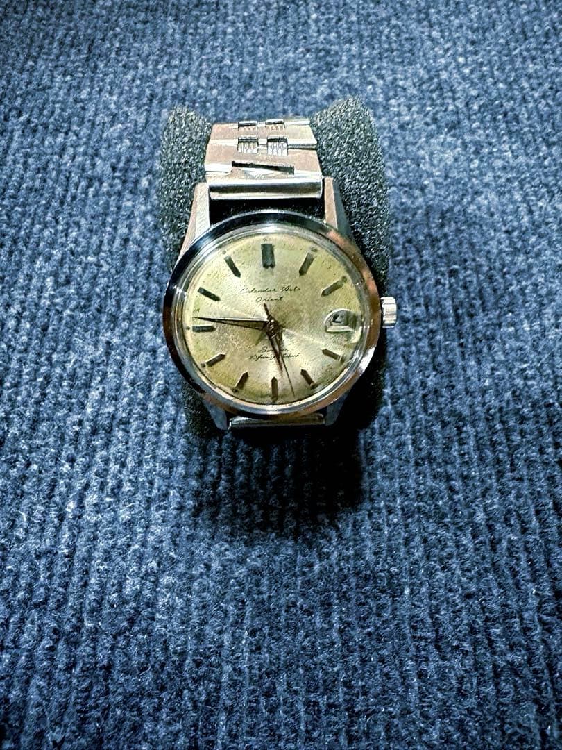 ORIENT 2nd Gen Calendar Auto Swimmer Automatic Men's Watch — Japanese