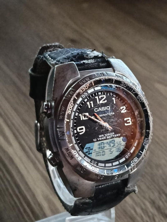 CASIO AMW-700② Digital Men's Watch — Japanese