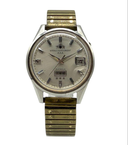 ORIENT Weekly Auto 19Jewels AAA Automatic Men's Watch — Japanese