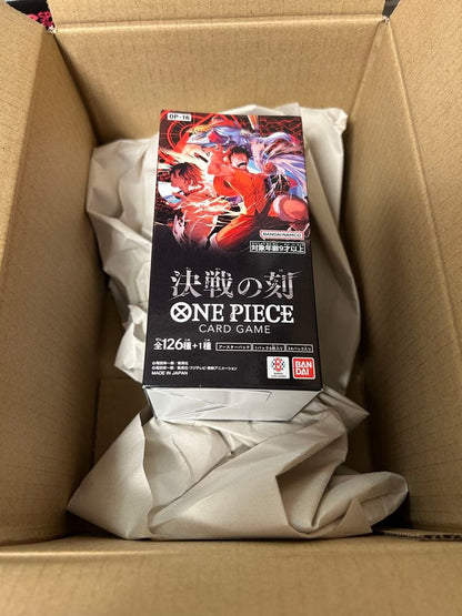 One Piece Tape-attached One Piece Card Game Battle of Destiny Booster Pack Box Box — Clash of Destiny — Japanese