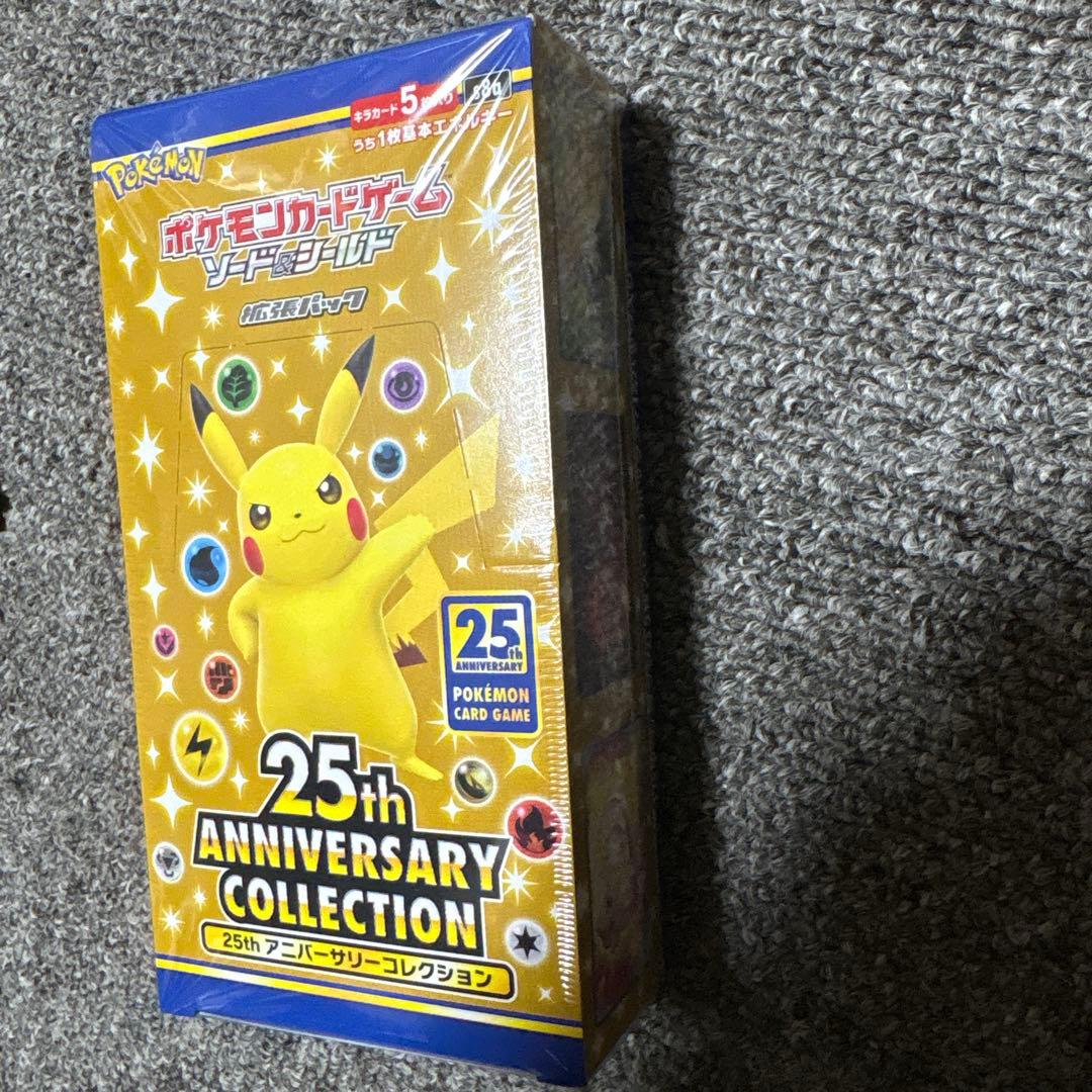 Pokemon Pokemon Card 25th Anniversary Collection Shrunken Unopened Item Box — Japanese