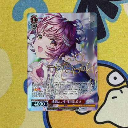 Weiss Schwarz Voice Continuous, Sakura Ikuta Haruki SP Shiny Colors Re-na Ozawa — Japanese