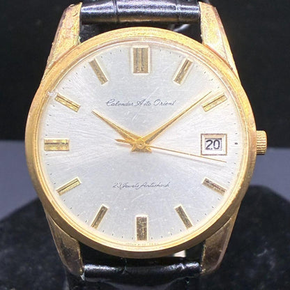 ORIENT 多石 37mm デイト Automatic Men's Watch — Japanese
