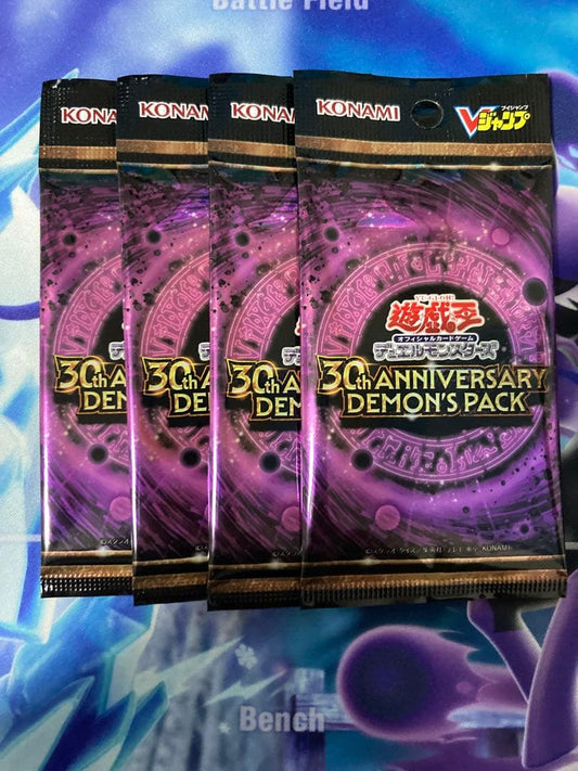 Yu-Gi-Oh Yu-Gi-Oh! OCG 30th ANNIVERSARY DEMON'S 4 PACK Pack — Japanese