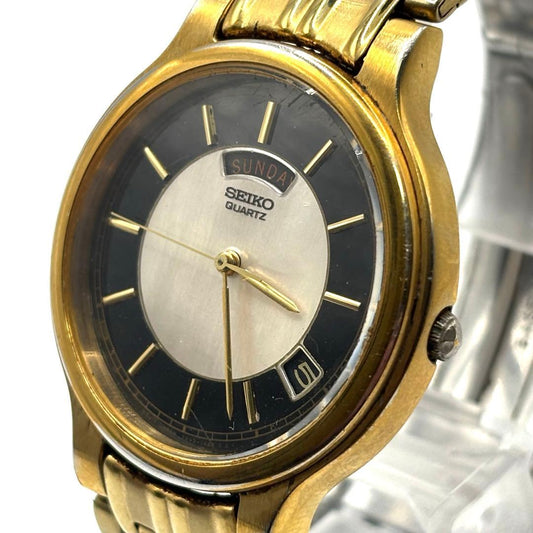 SEIKO Day-Date Quartz Men's Watch — Japanese