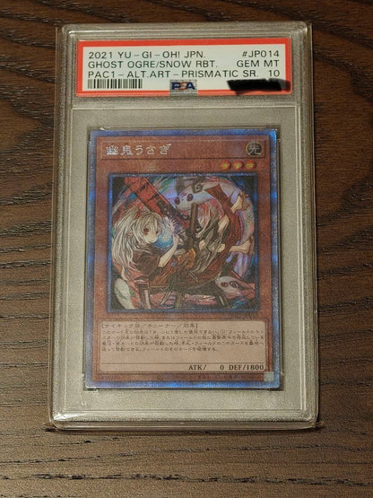 PSA 10 Yu-Gi-Oh Ghost Ogre & Snow Rabbit — Japanese