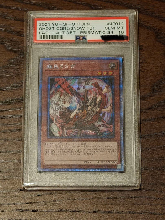 PSA 10 Yu-Gi-Oh Ghost Ogre & Snow Rabbit — Japanese