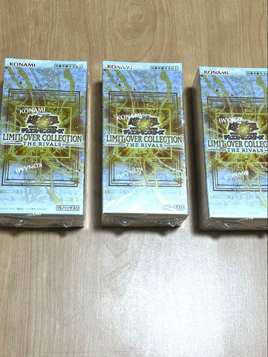 Yu-Gi-Oh Yu-Gi-Oh! LIMIT OVER COLLECTION 3BOX Box — Japanese