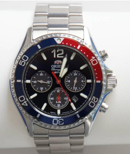 ORIENT RN-TX0201L Solar Men's Watch — Japanese