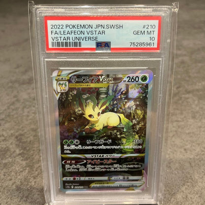 PSA 10 Pokemon Leafeon VSTAR — Japanese