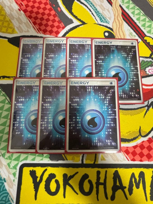 Pokemon Pokémon Card Acid Mag Water Energy 7 Pieces — Japanese