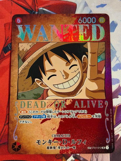 One Piece Luffy — ST01-012 — Japanese